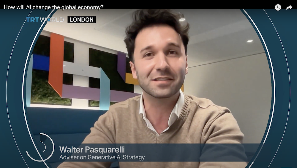 Walter Pasquarelli Advisor on Generative AI Strategy