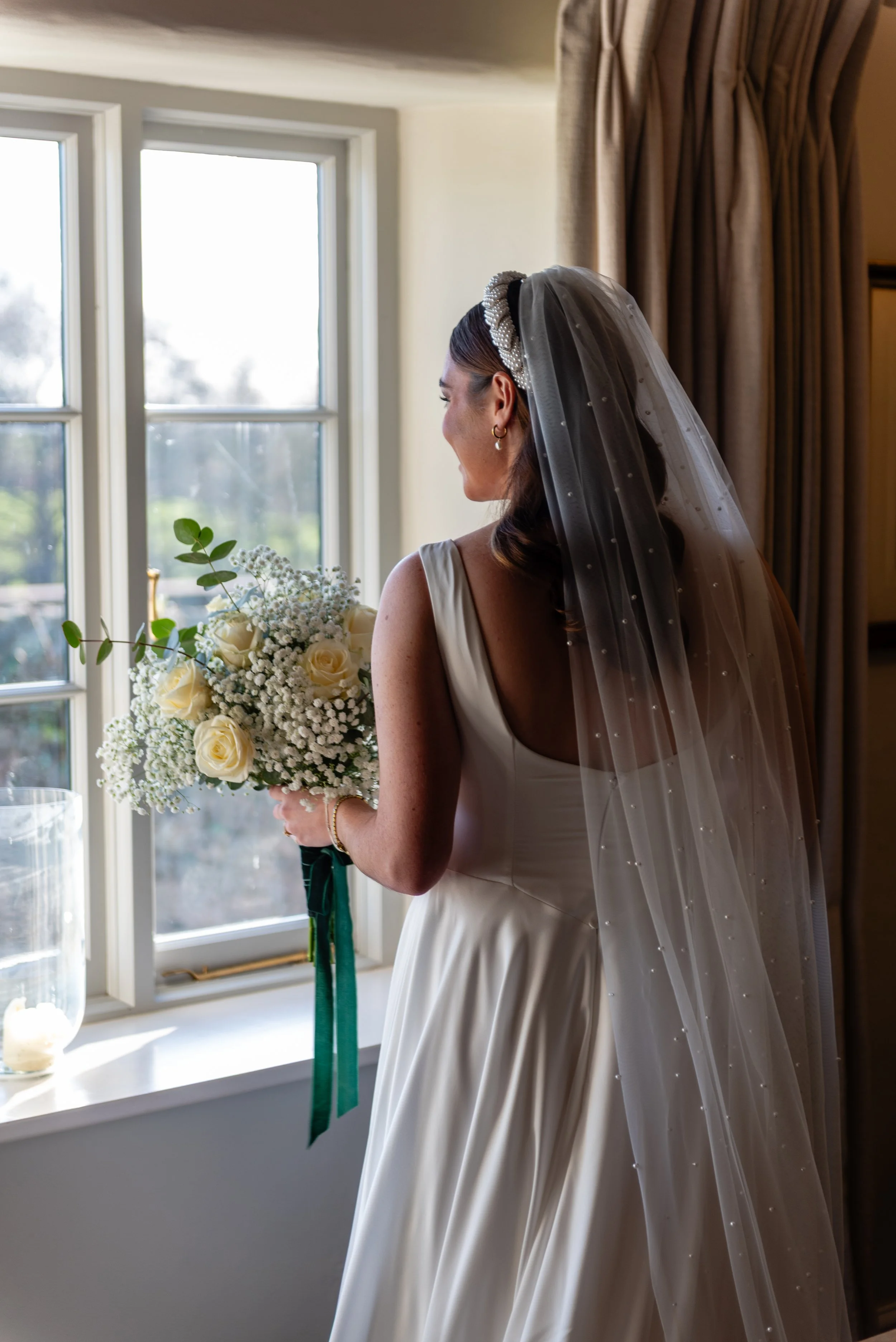 editorial style shot at llantilio house, wedding  venue in Abergavenny, monmouthshire 