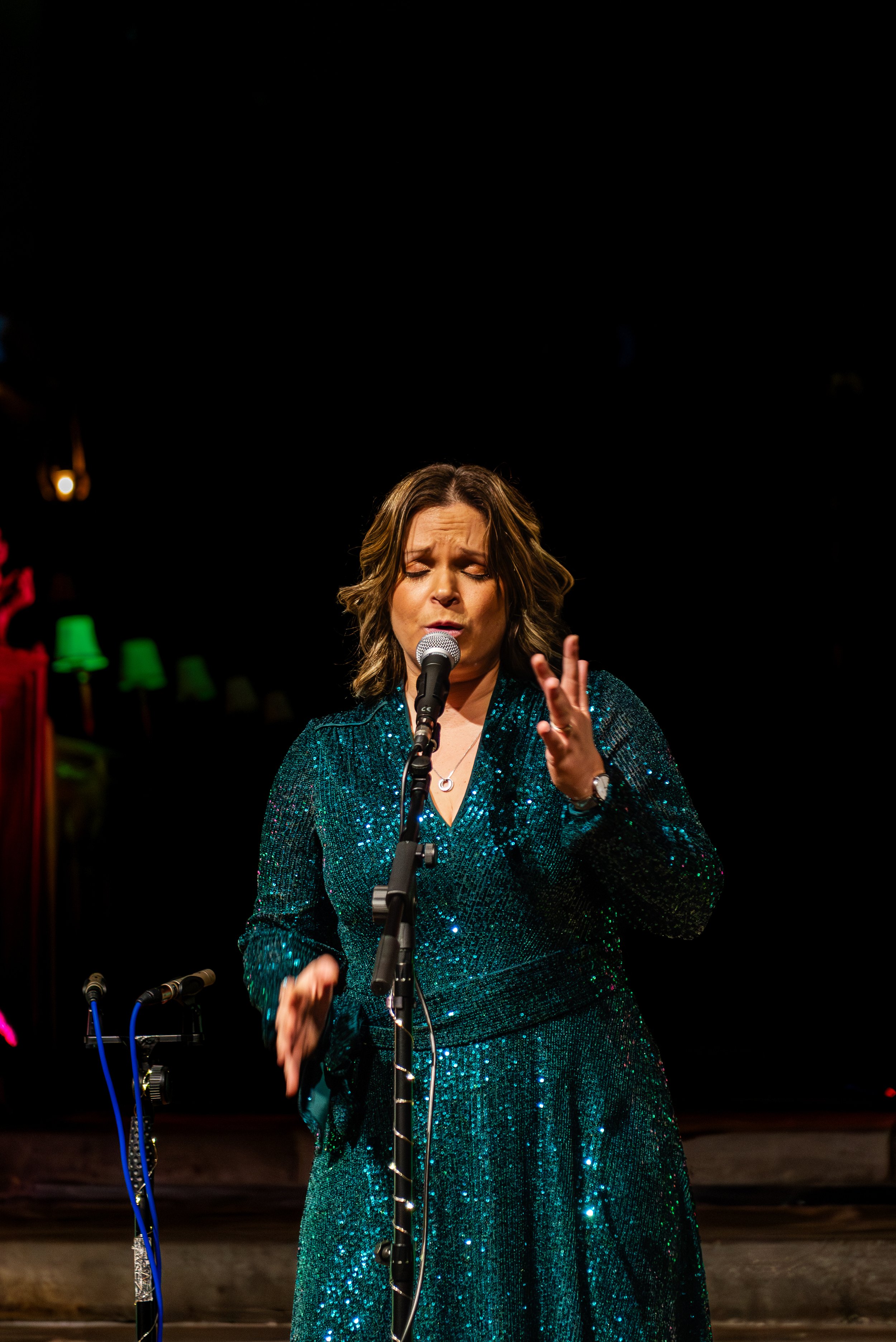 event photography at carol concert in St Mary's Priory, Chepstow