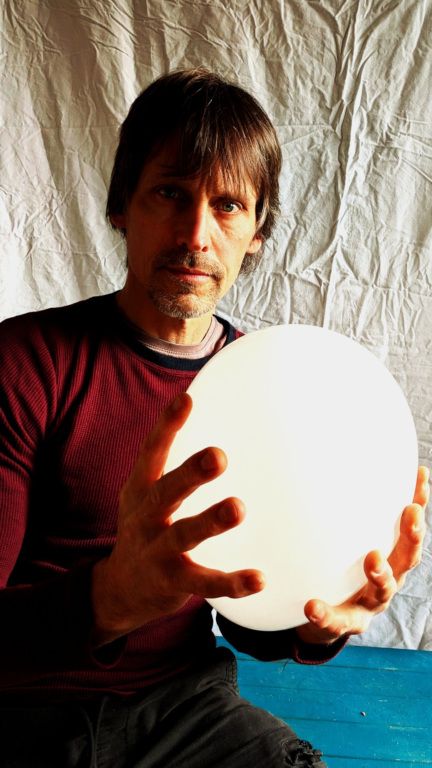 The earth is like one giant vibrotactile balloon.