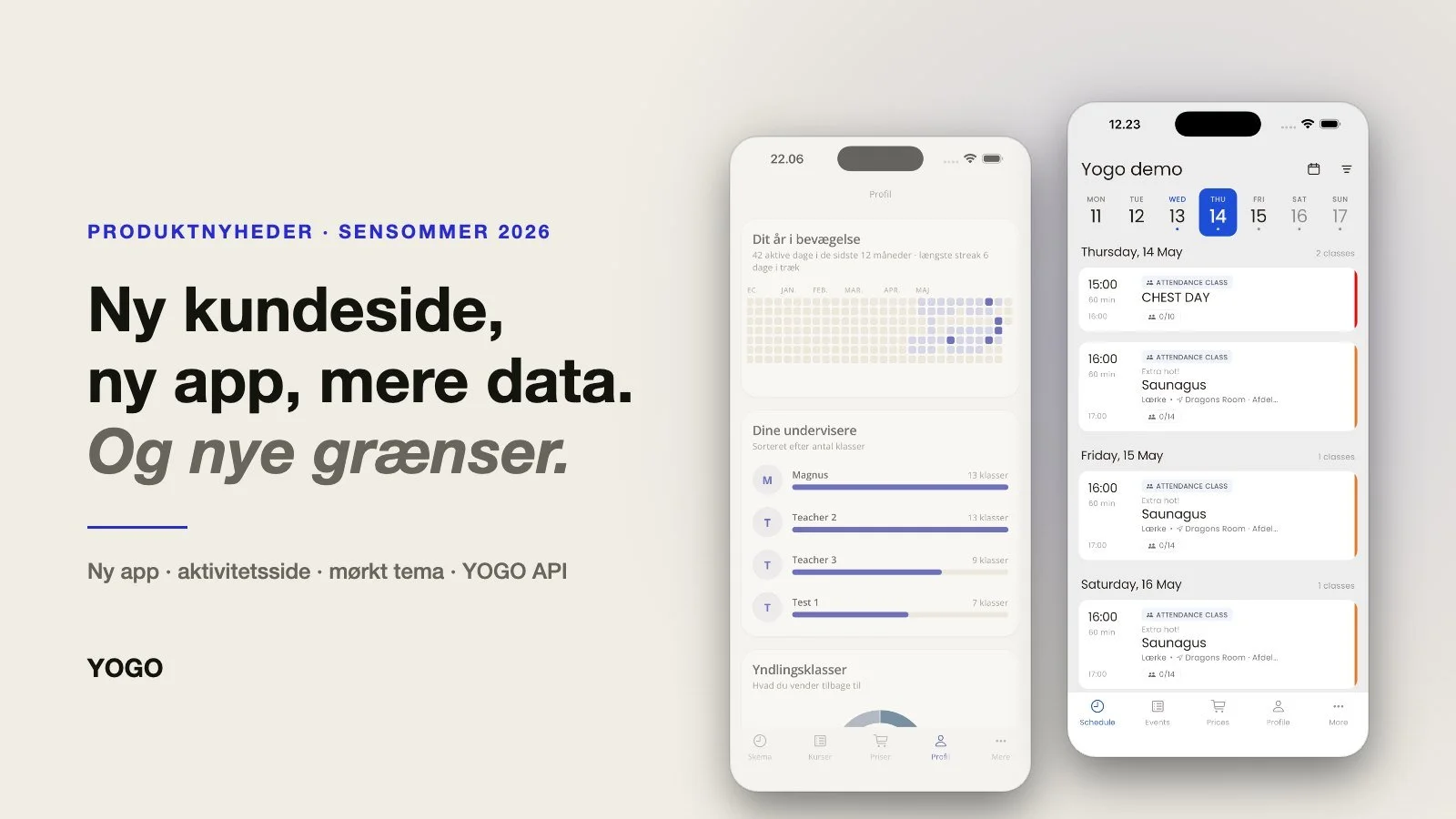 Ny kundeside, ny app, mere data. Og nye grænser.