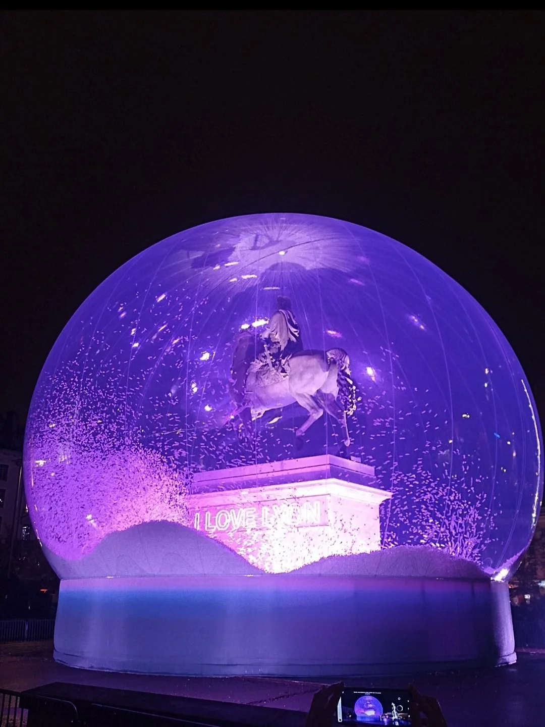 I love Lyon - Place Bellecour