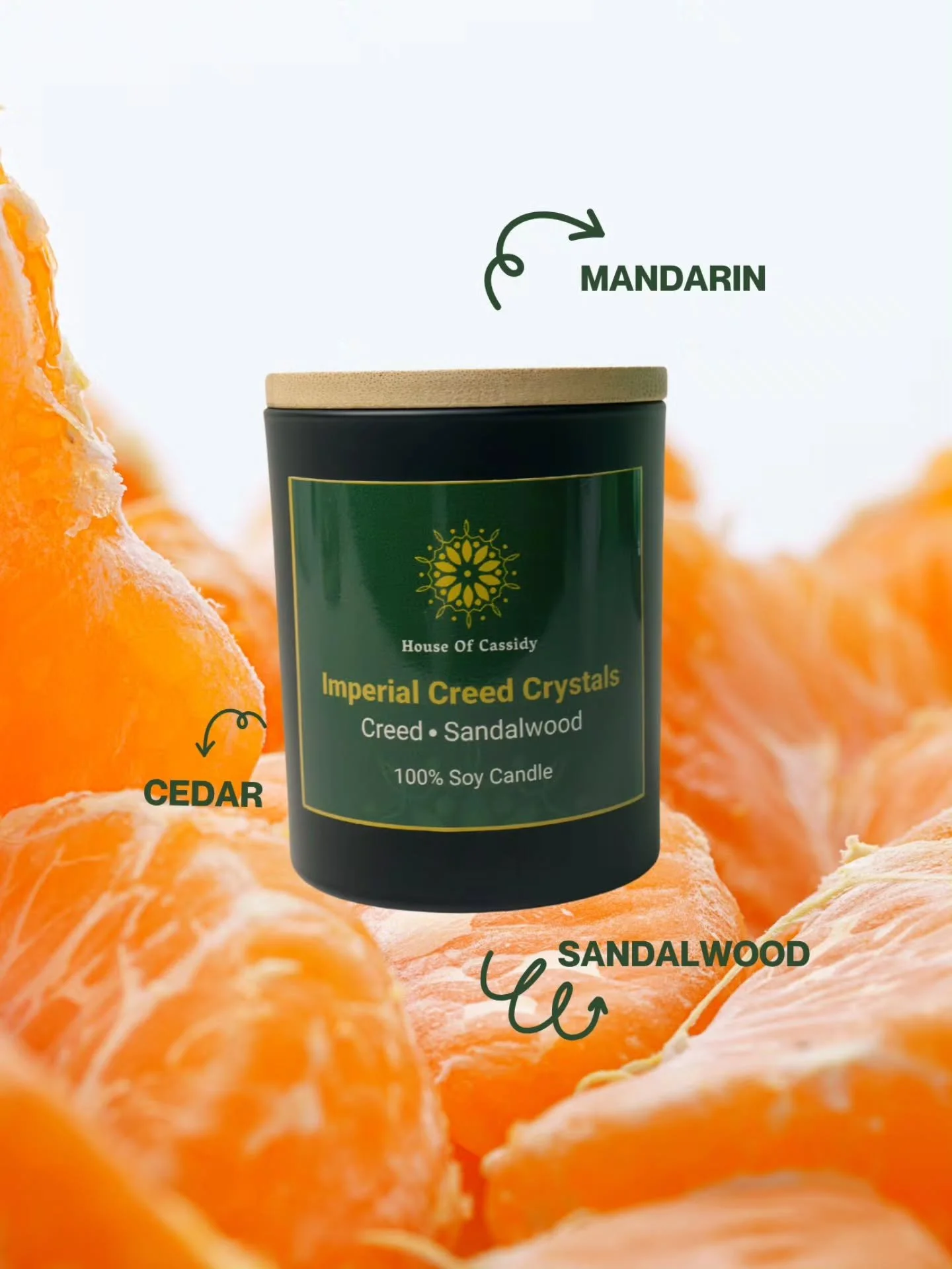 Autumn has arrived 🍂 Introducing the House of Cassidy Autumn Candle Collection: Mystique Secret Spice and Imperial Creed Crystals. 
Which one speaks to your season? 👇🏾 #HouseOfCassidy #AutumnScents #LuxuryCandles #Launch