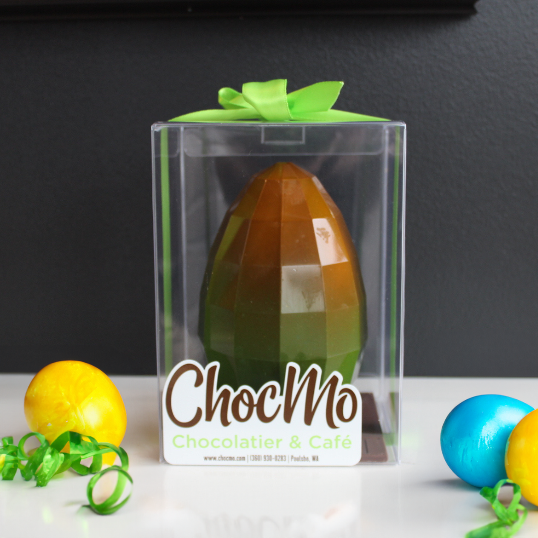 Large Geometric Chocolate Easter Eggs