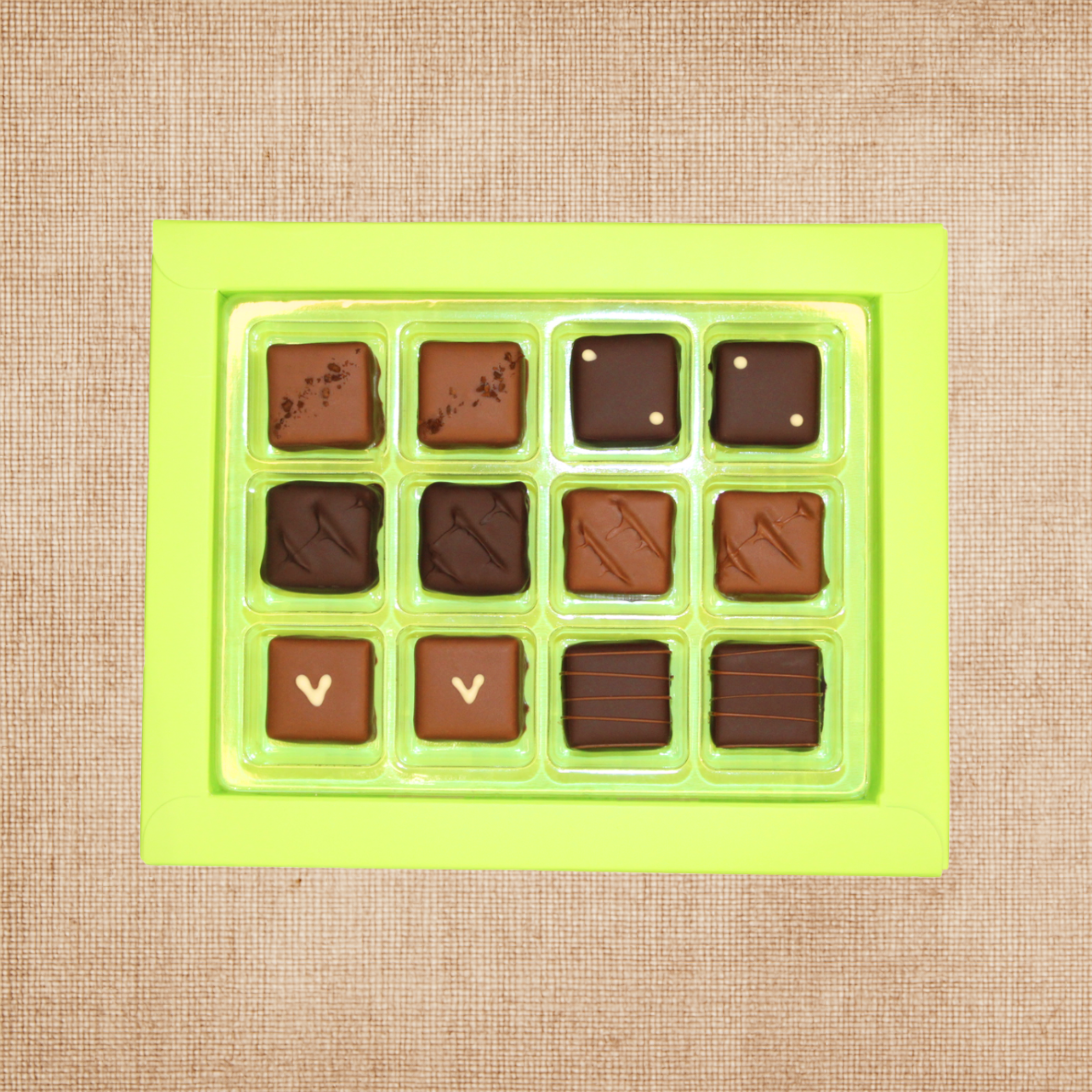 12 Piece Assorted Truffles