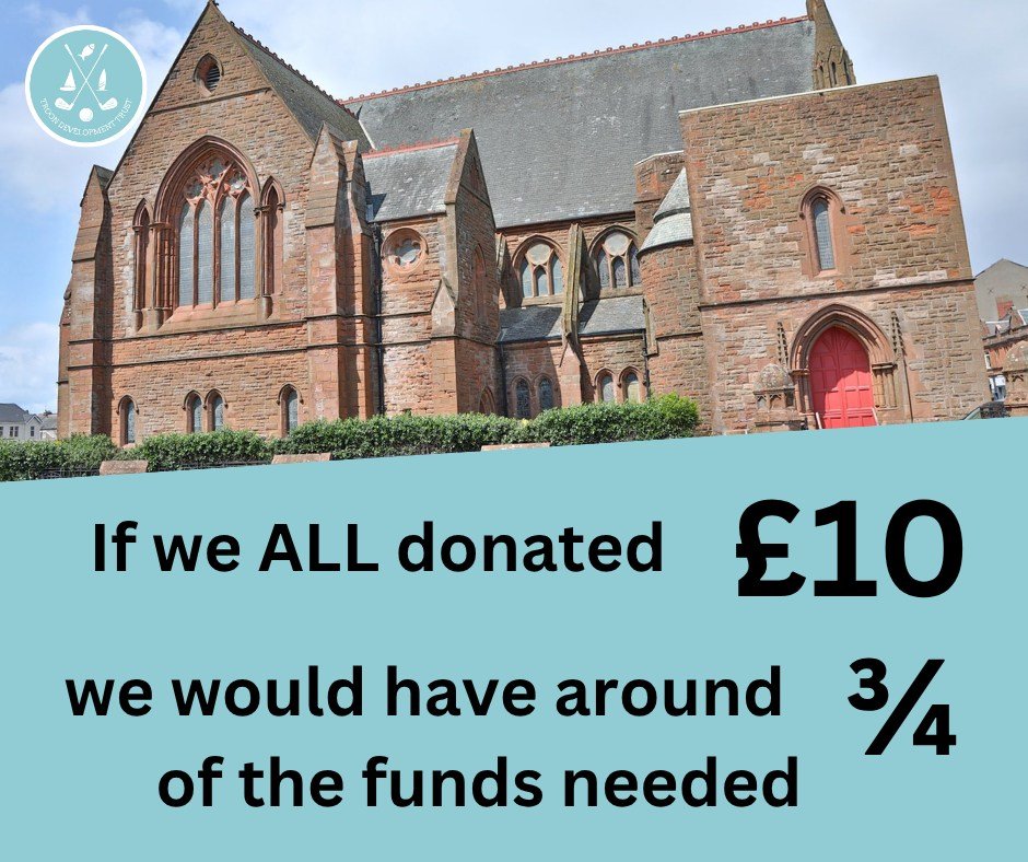 If we ALL donated £10, then we can SAVE TROON OLD PARISH!!!
If all were to all donate this, we would have around 3/4 of the purchase price
So help us save Troon Old for YOU!
Remember to turn off the tip to 0
https://crowdfunder.co.uk/p/save-t