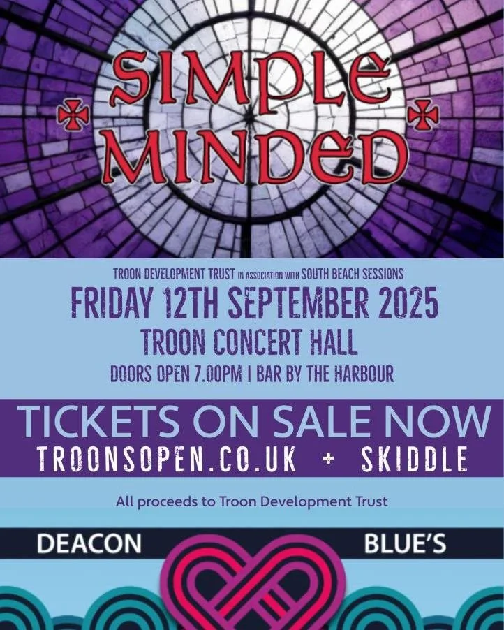 ๐ถ๐ฅ REMINDER: TRIBUTE CONCERT NIGHT! ๐ฅ๐ถ
Get ready for an unforgettable evening at Troon Concert Hall with tribute acts to Simple Minds & Deacon Blue!
๐ Where? Troon Concert Hall
๐ Doors open at 7PM
๐๏ธ Tickets available online now
๐ธ All p