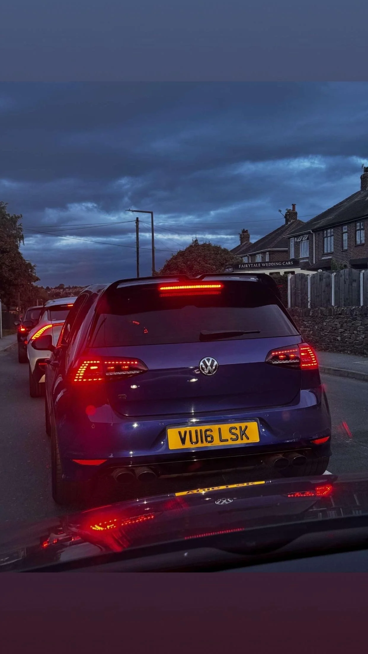 3D Gel Number Plates Golf R