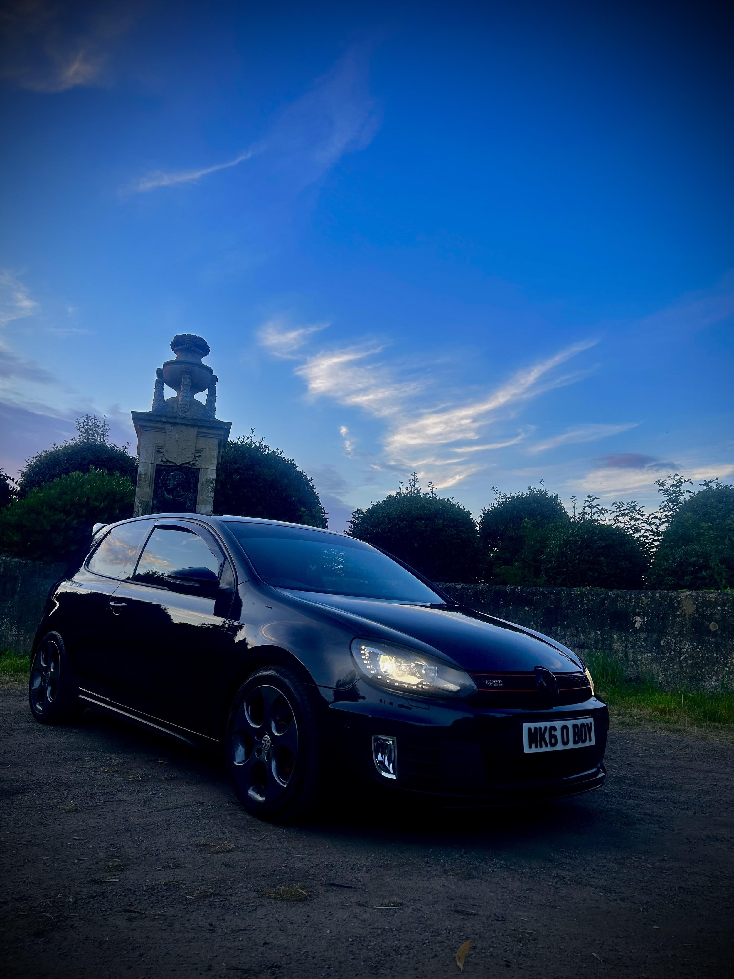 MK6 GOLF GTI SHADOW SHOW NUMBER PLATES