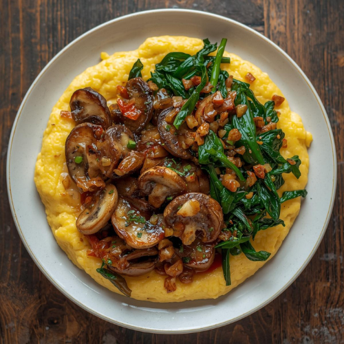 Mushroom Polenta