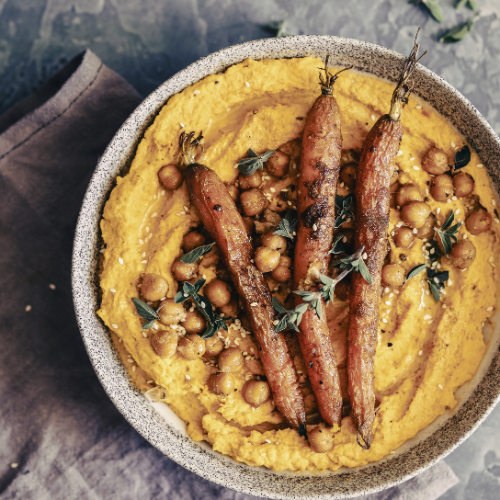 Roasted Garlic & Carrot Hummus 12 oz