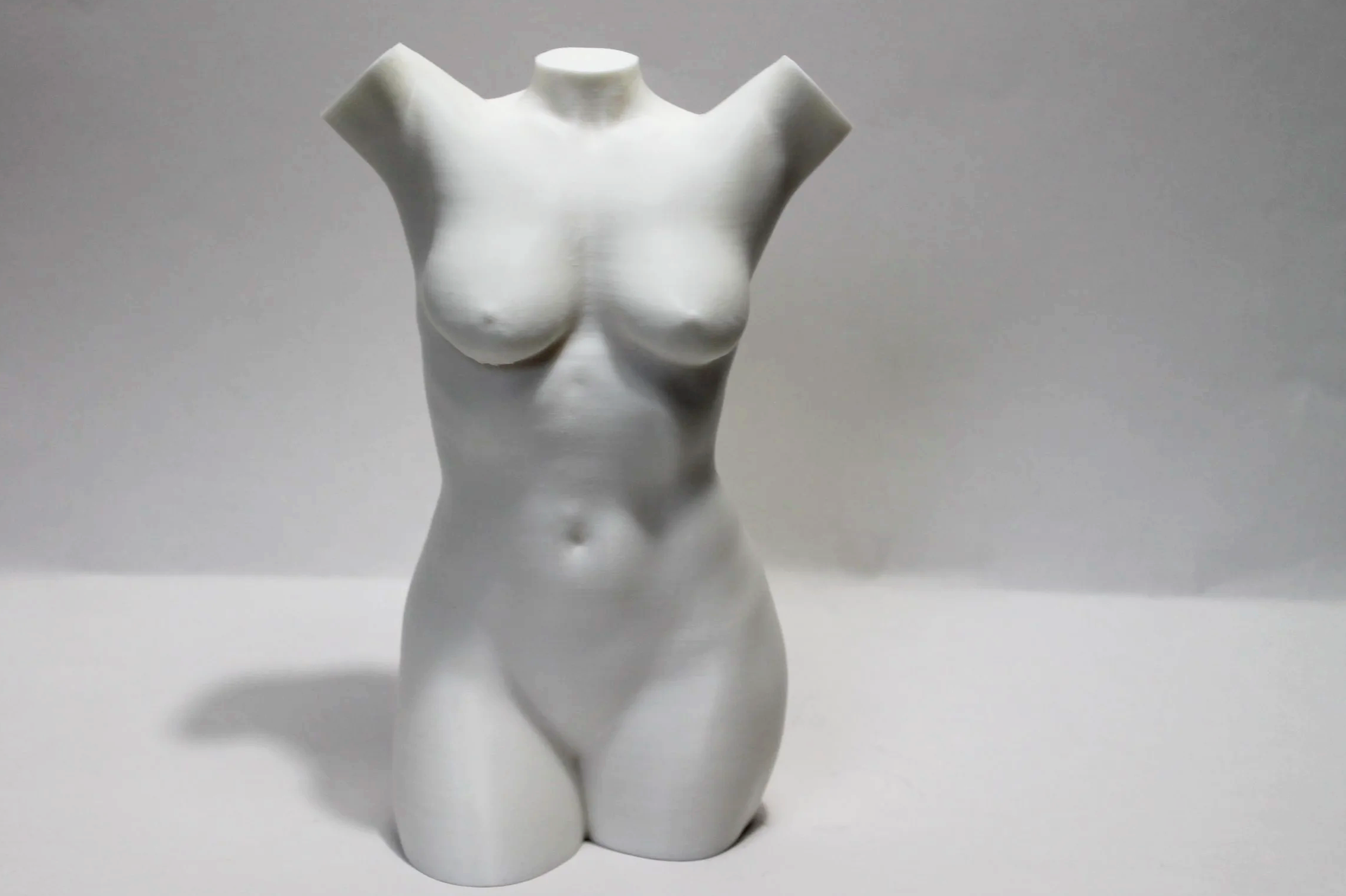 white sculpture