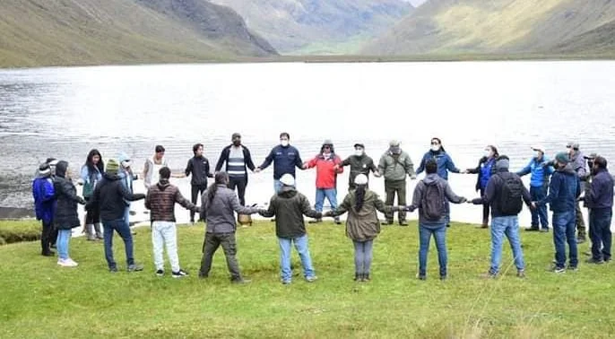 Offering sacred to the Culebrillas Lagoon 