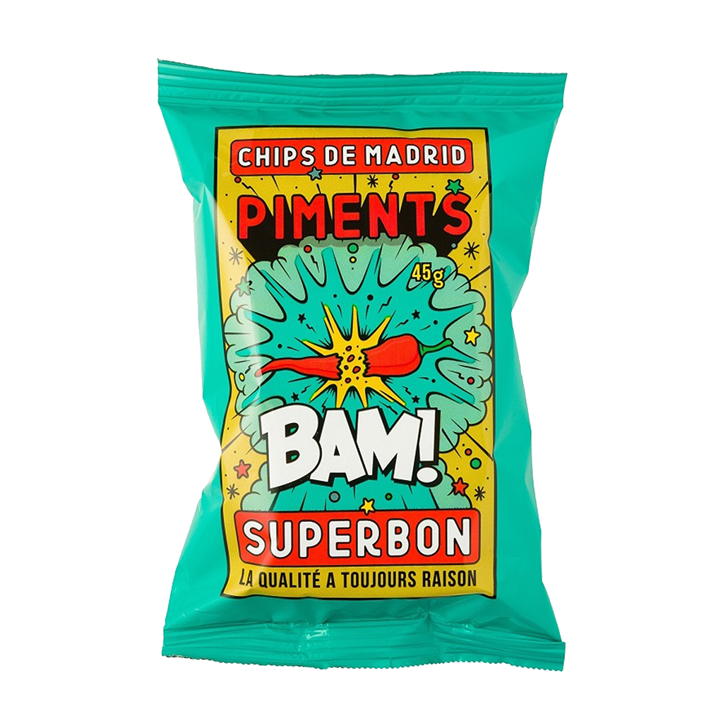 Superbon Madrid Pimento Crisps