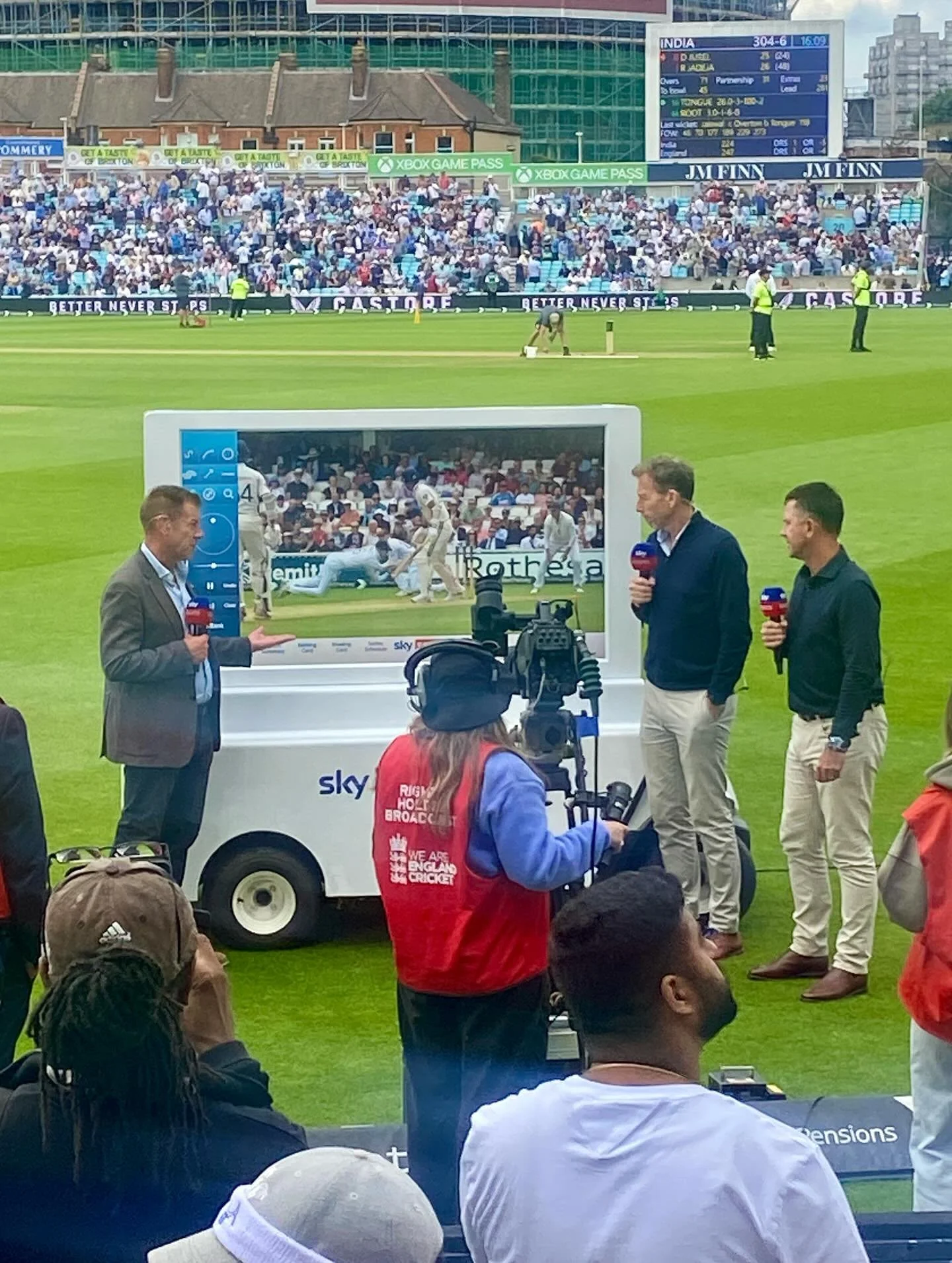 Pure joy this summer&rsquo;s Test series #England #India ❤️coverage @skysports &amp; @bbcsport Test Match special &amp; cracking days out 🏏 #bereft