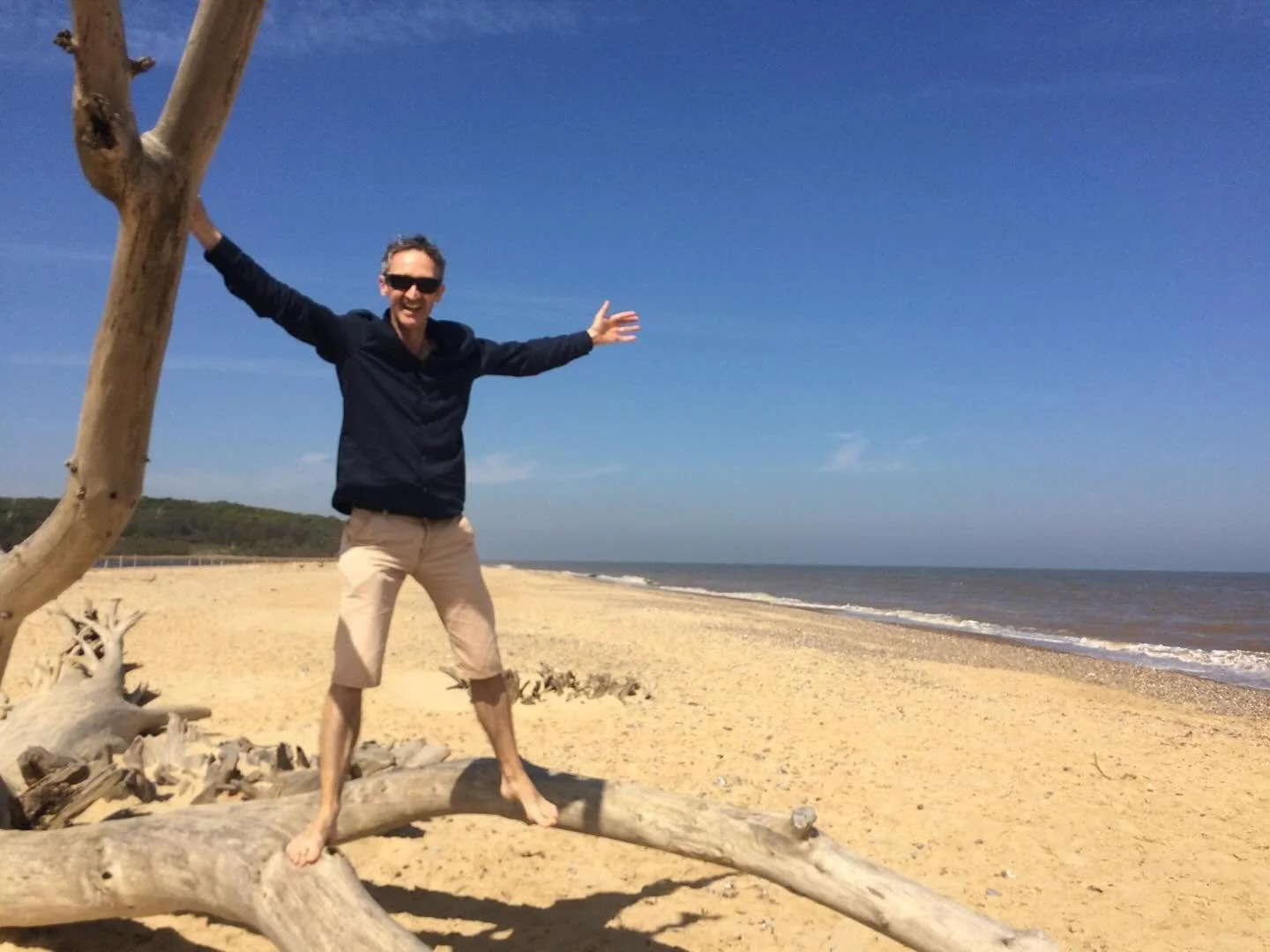The #suffolkcoast is a special place and was a huge inspiration for my book Ghost Tide - it&rsquo;s not always this sunny to be fair&hellip;  #childrensbook #readingforpleasure #ghoststory #eastanglia #bookstagram #booksworthreading #sea