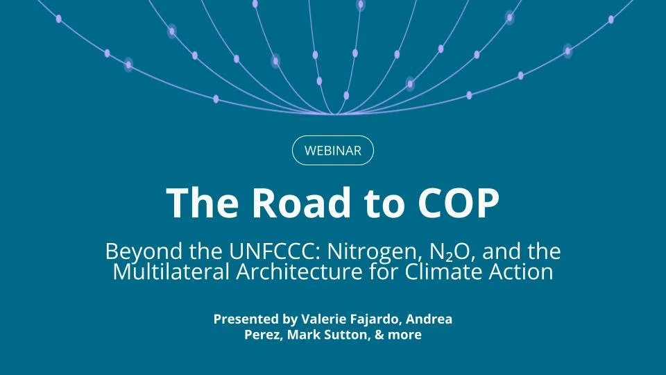 The Road to COP: Beyond the UNFCCC: Nitrogen, N₂O, and the Multilateral Architecture for Climate Action