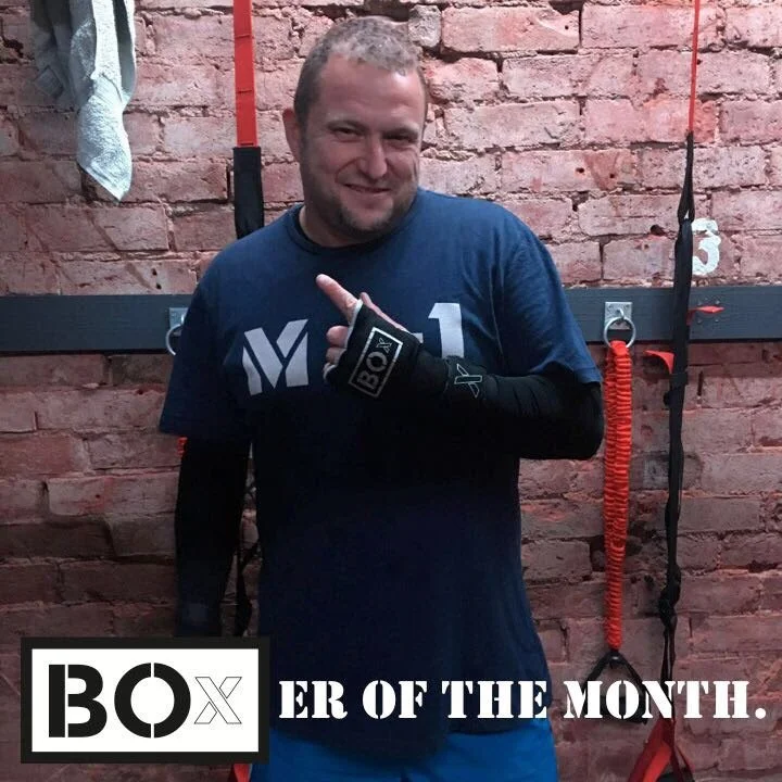 BOXER OF THE MONTH