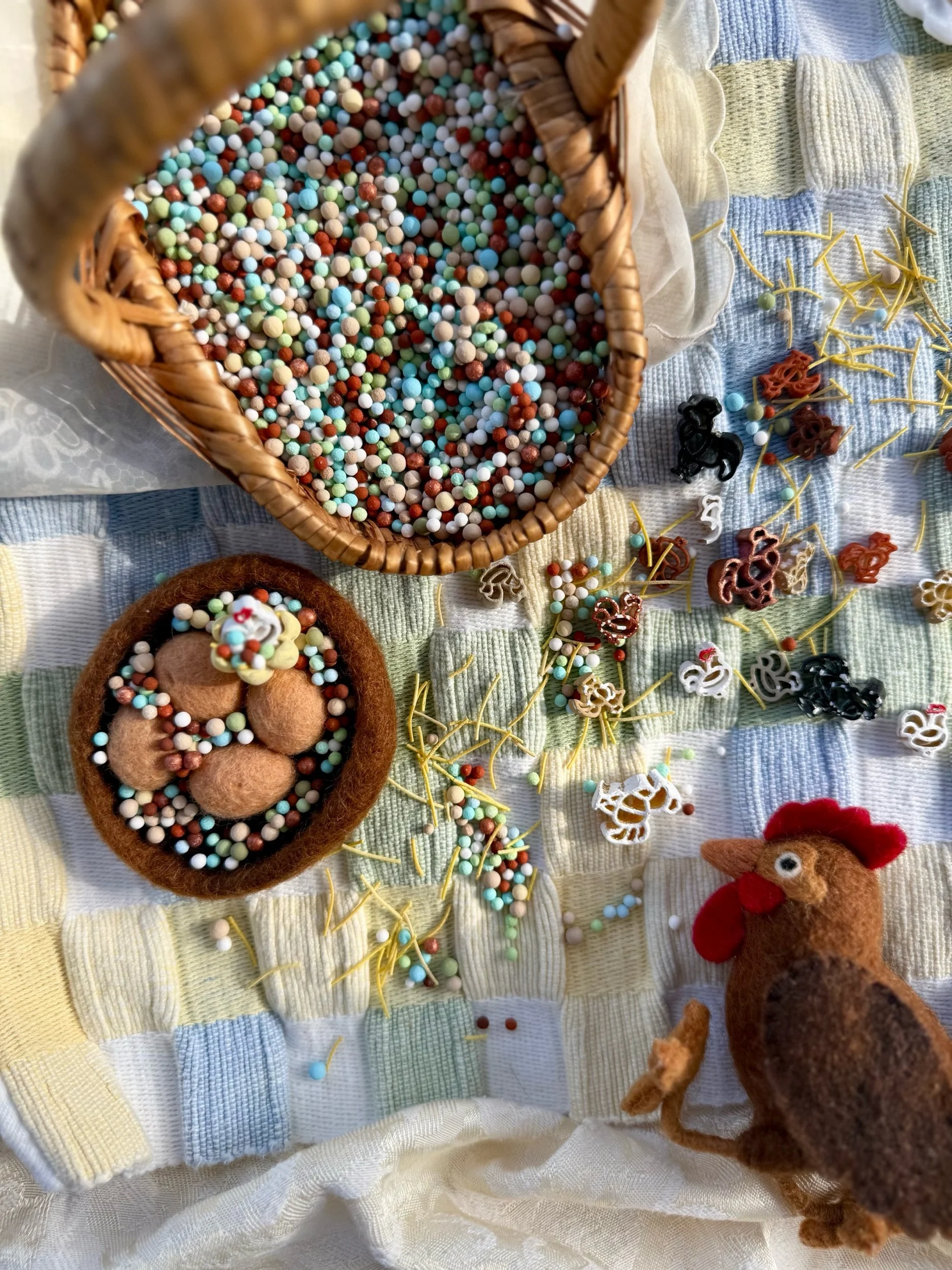 Chicken and Eggs Sensory Mix