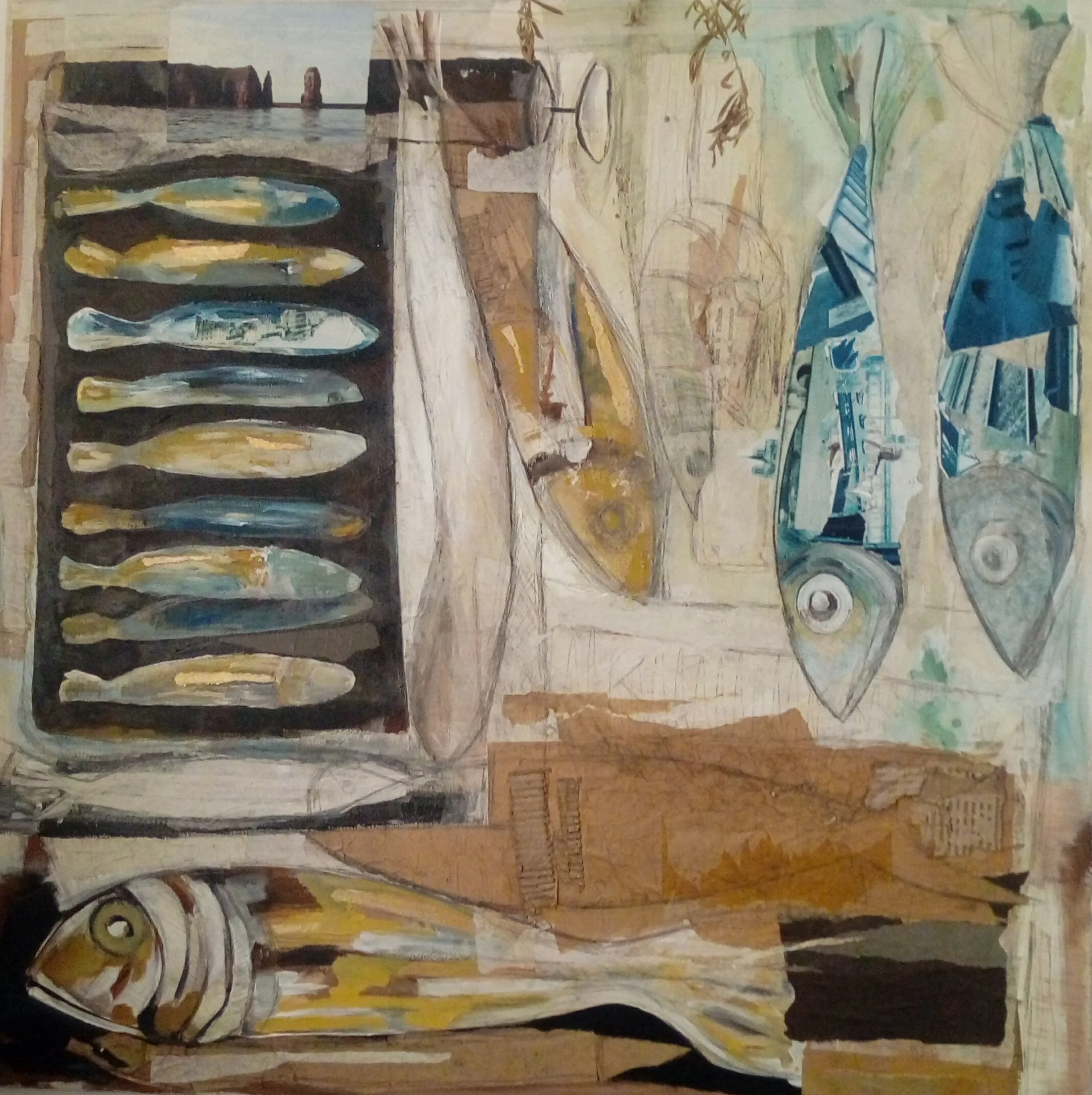 Poissons en boîte & pêche du jour -Catherine CORNELI alias AKISSI