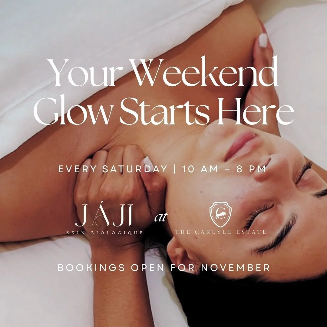 We&rsquo;re thrilled to welcome Jaji Skin Biologique to The Carlyle, offering a full menu of corrective, preventative, and hydrating facial treatments beginning Saturday, November 1.

Founded by Jasmin Lobo, a medical student and licensed esthetician
