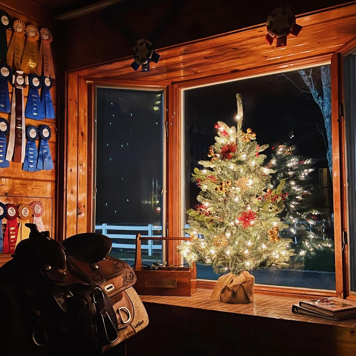 Barn nights feel sweeter with a little sparkle. ✨