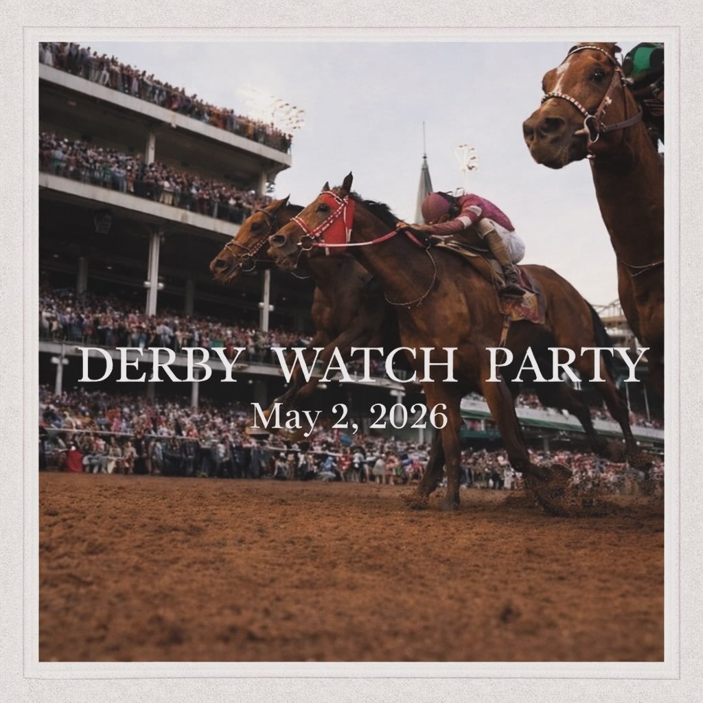 Off to the races&mdash;Carlyle style. 🐎✨👒

Join us May 2 for a Kentucky Derby watch party on the grass, surrounded by horses, good company, and golden hour views. Think mint juleps, big hats &amp; fascinators, plus food, cocktails, music, and a few