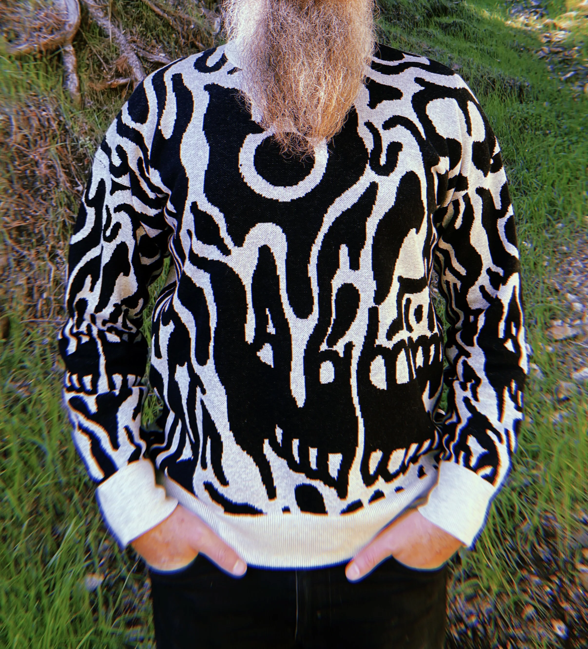 Melting Face Sweater Weather