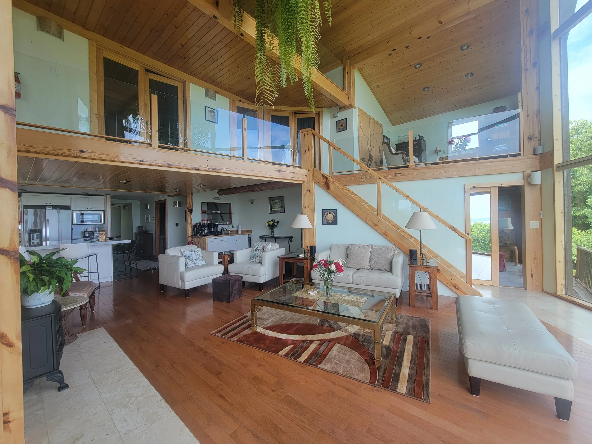 Living Room and 2nd Level walkway