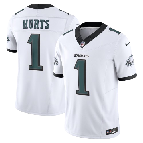 Philadelphia Eagles #1 Jalen Hurts Limited Jersey White