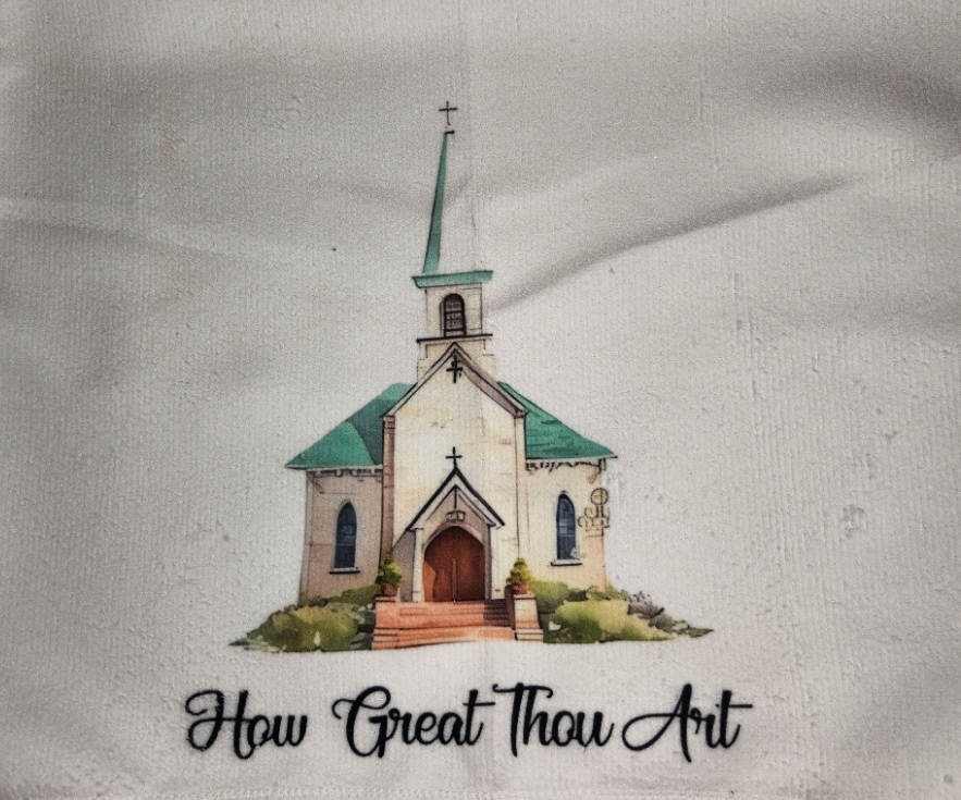 RELIGIOUS THEMED HAND TOWEL -VARIOUS VERSES