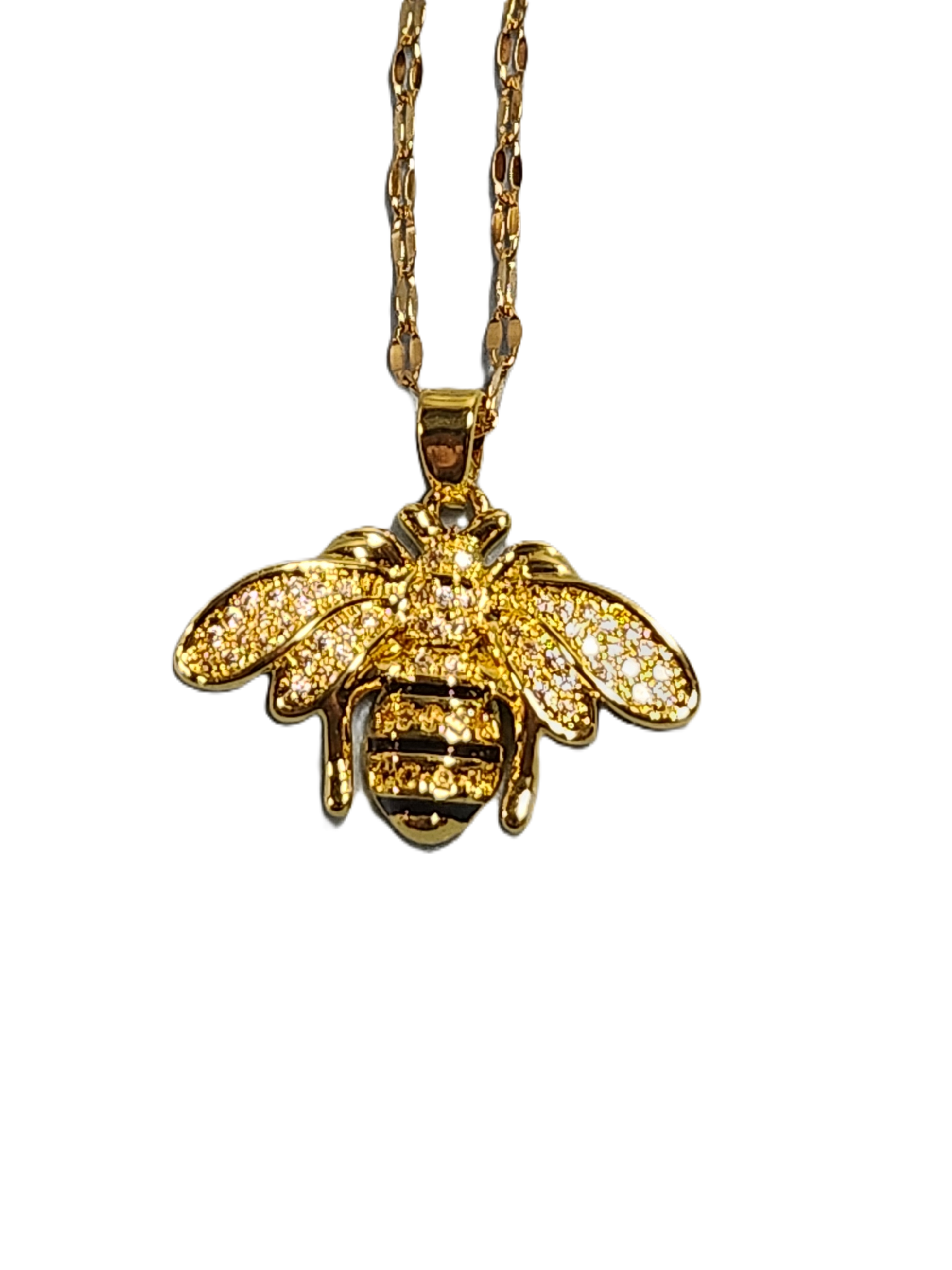 Z9610 - GOLD TONE BUMBLE BEE NECKLACE - Copy.png