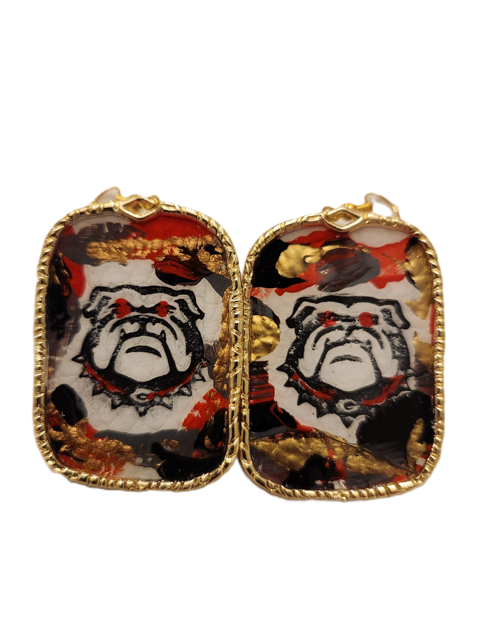 8609 - Bulldog Hand Painted Leather Earrings.png