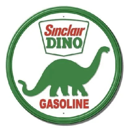 ROUND - SINCLAIR DINO GASOLINE TIN SIGN - 2071.jpg