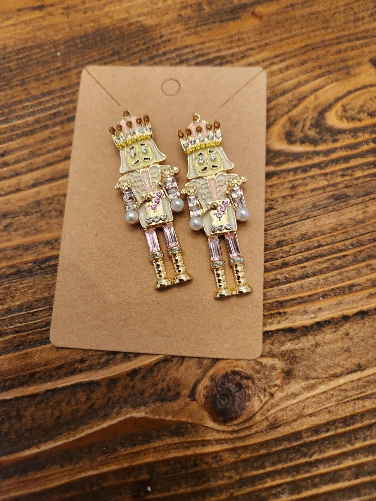Gold Colored Nutcraker Earings.jpg