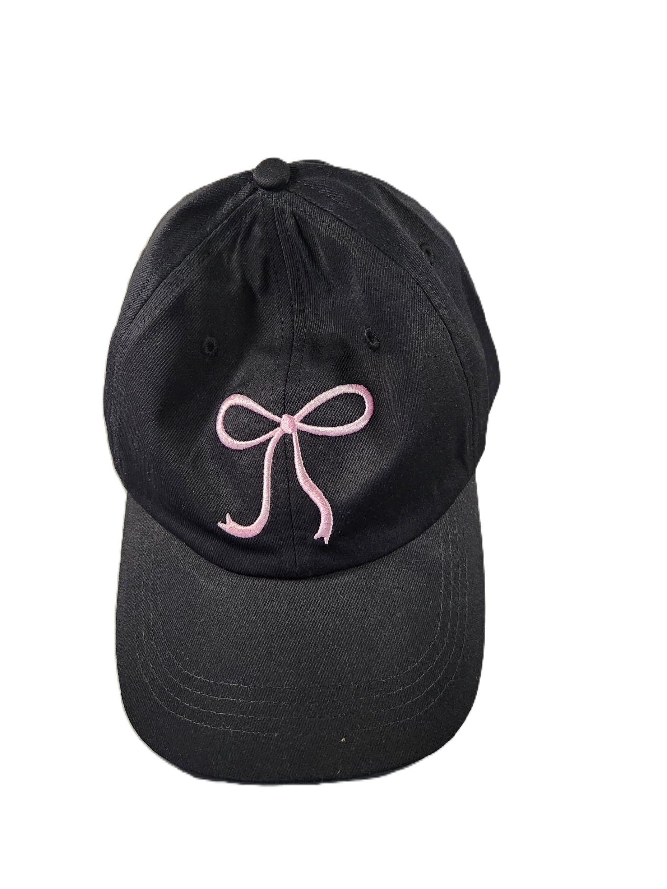 Z7924 - BLACK HAT WITH PINK BOW.png