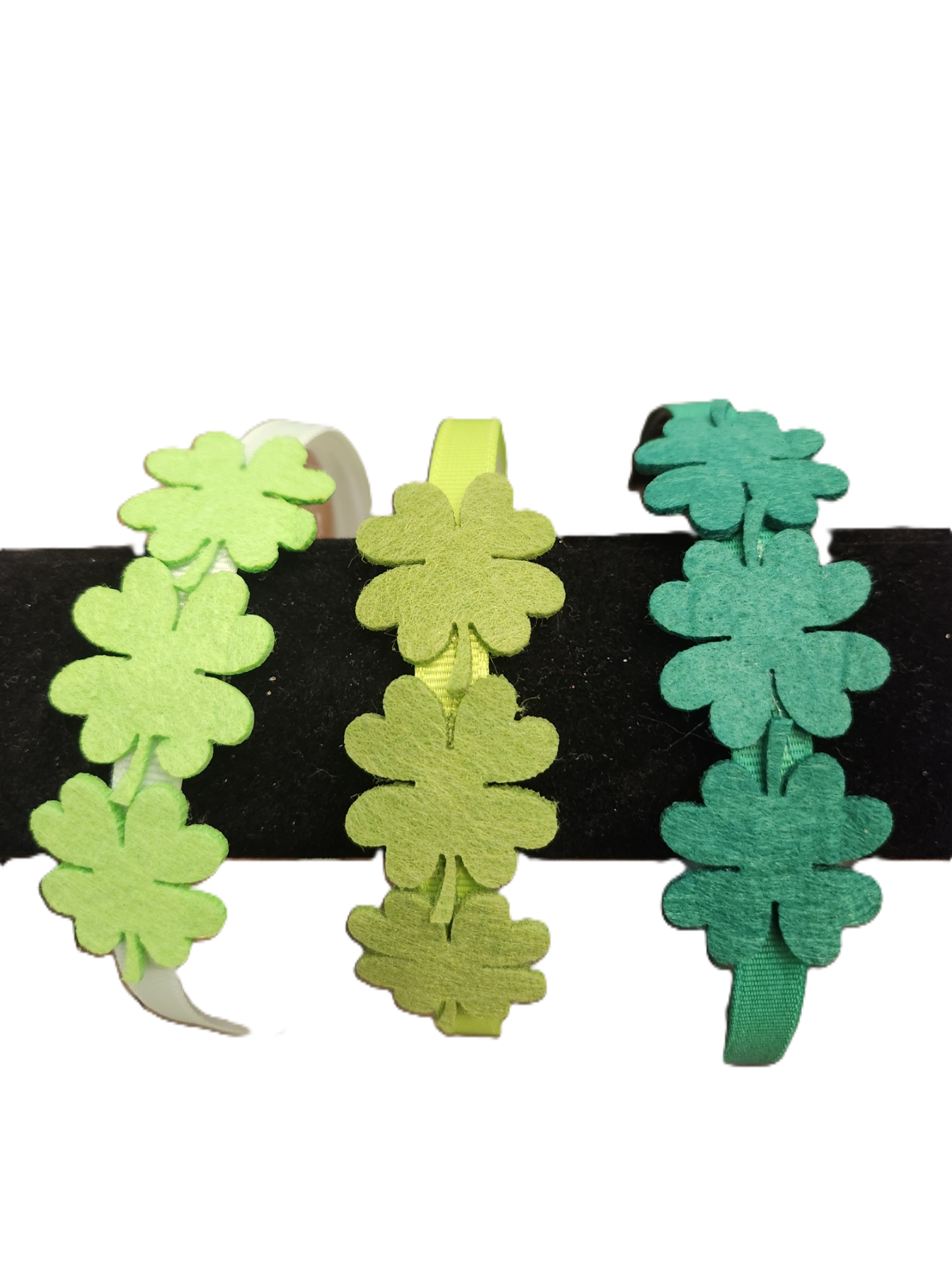 GREEN CLOVER HEADBAND