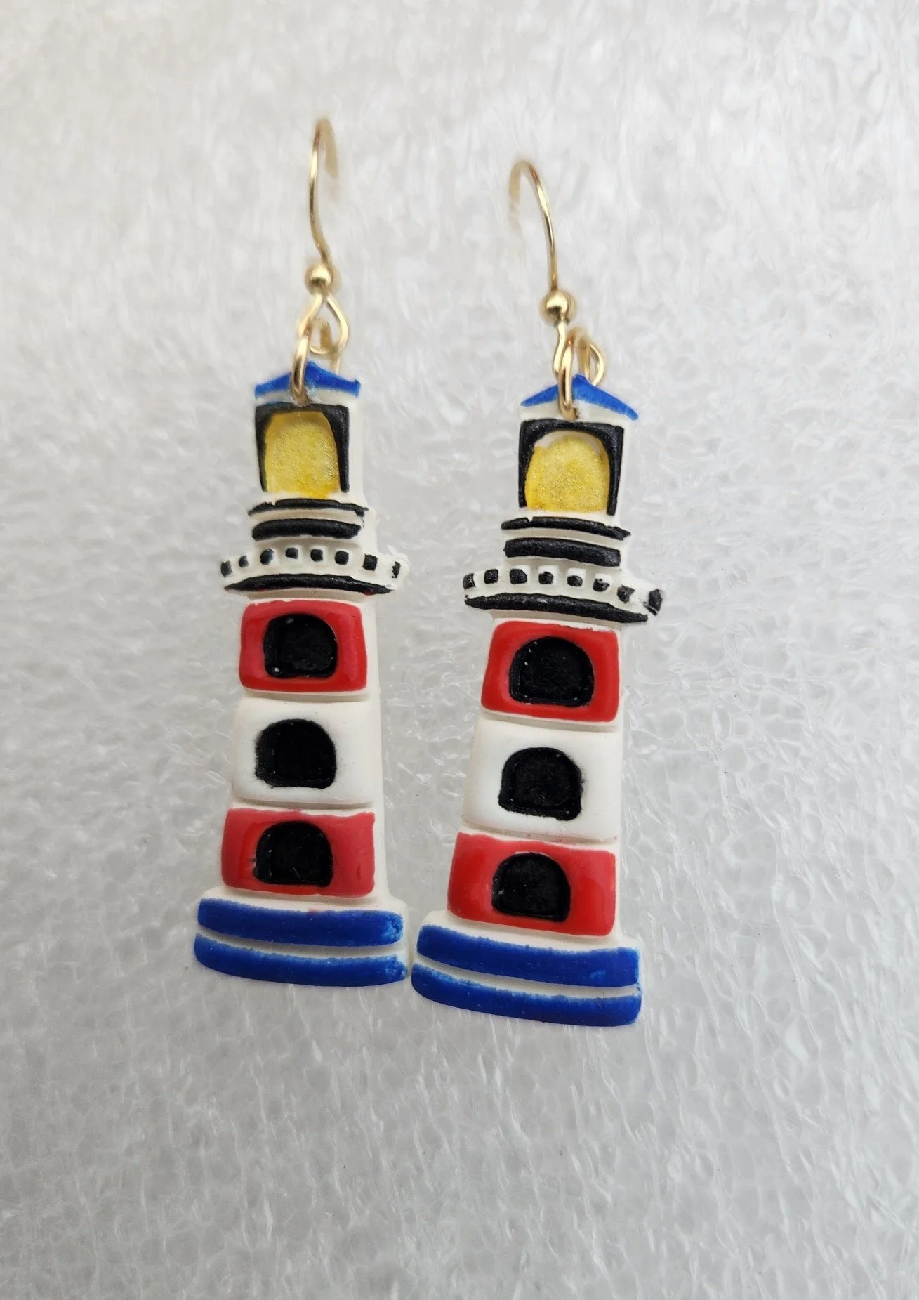 NAUTICAL LIGHTHOUSE EARRINGS