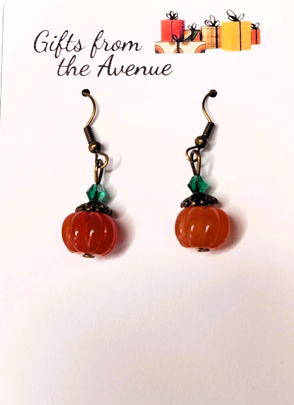 Z8294 - SMALL PUMPKIN DANGLE EARRINGS.jpg