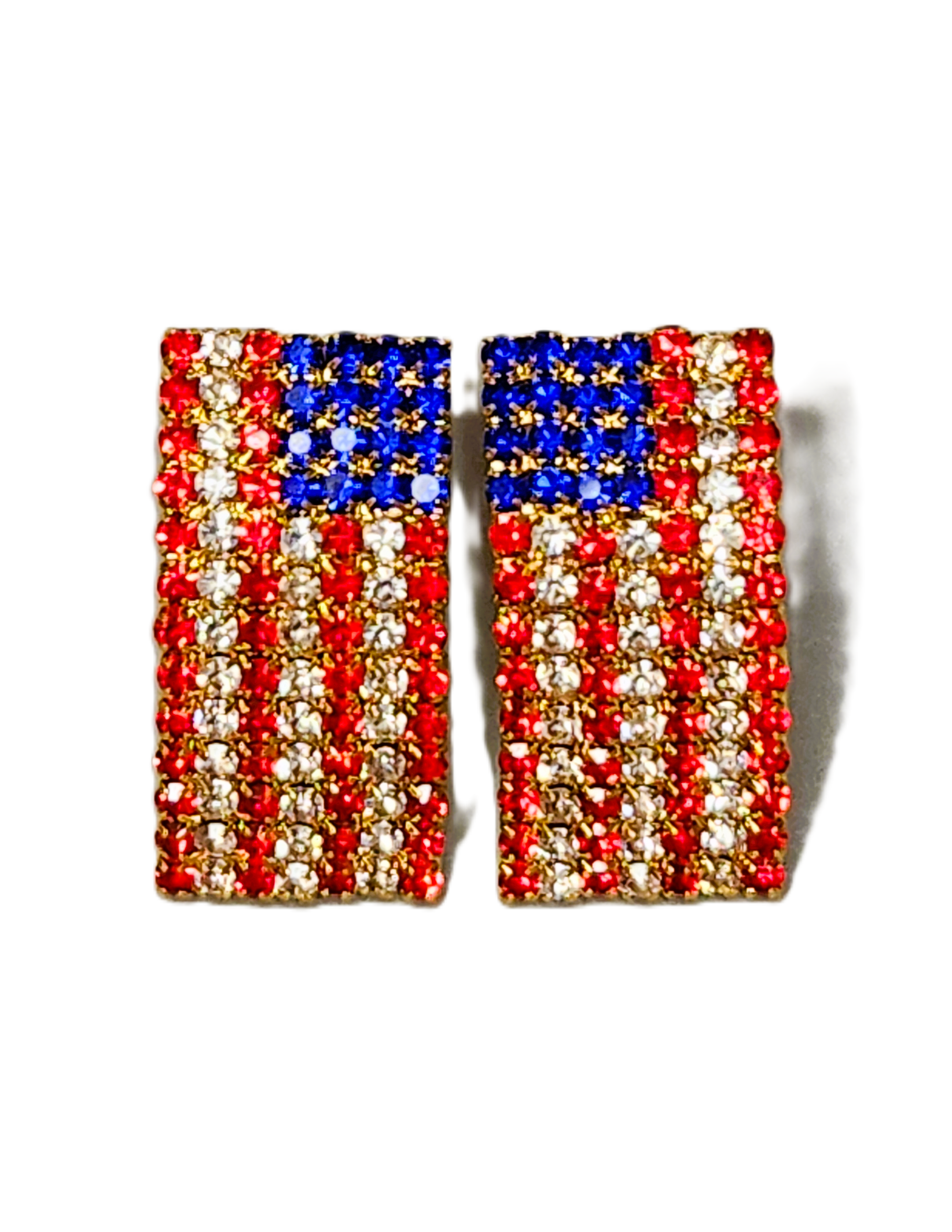 AMERICAN FLAG EARRINGS