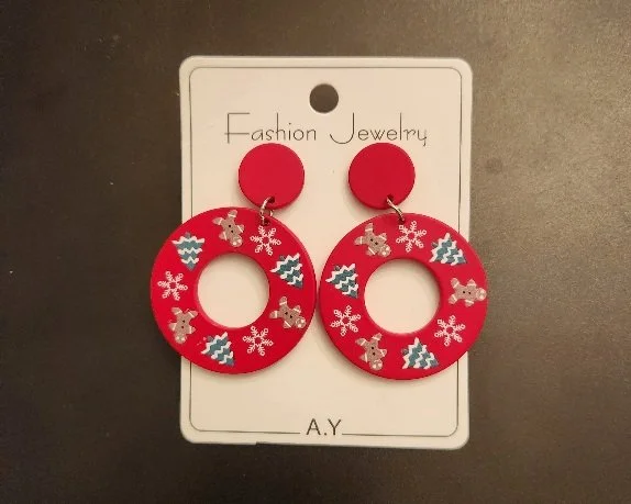 5927 - CHRISTMAS EARRINGS - DANGLE EARRINGS.jpg