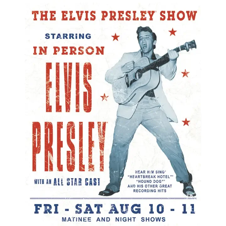 1197 - ELVIS PRESLEY SHOW TIN SIGN.webp