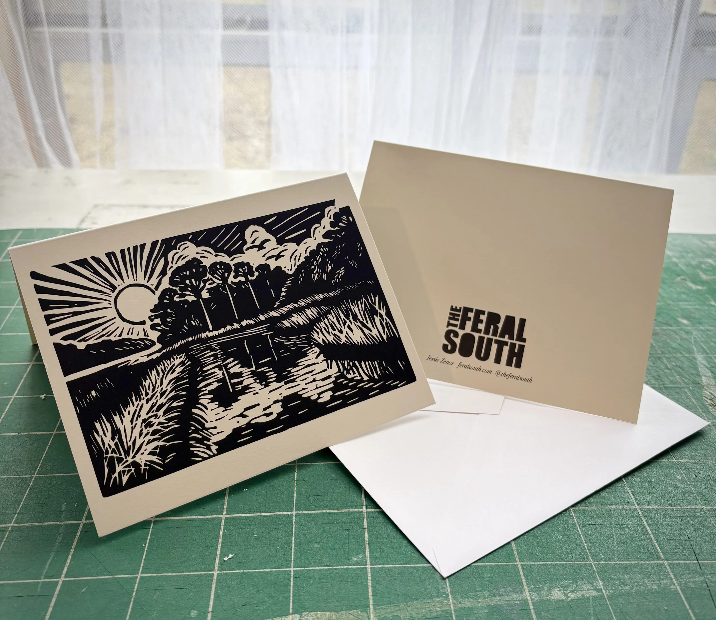 Halstead Bayou Note Card Set of 4