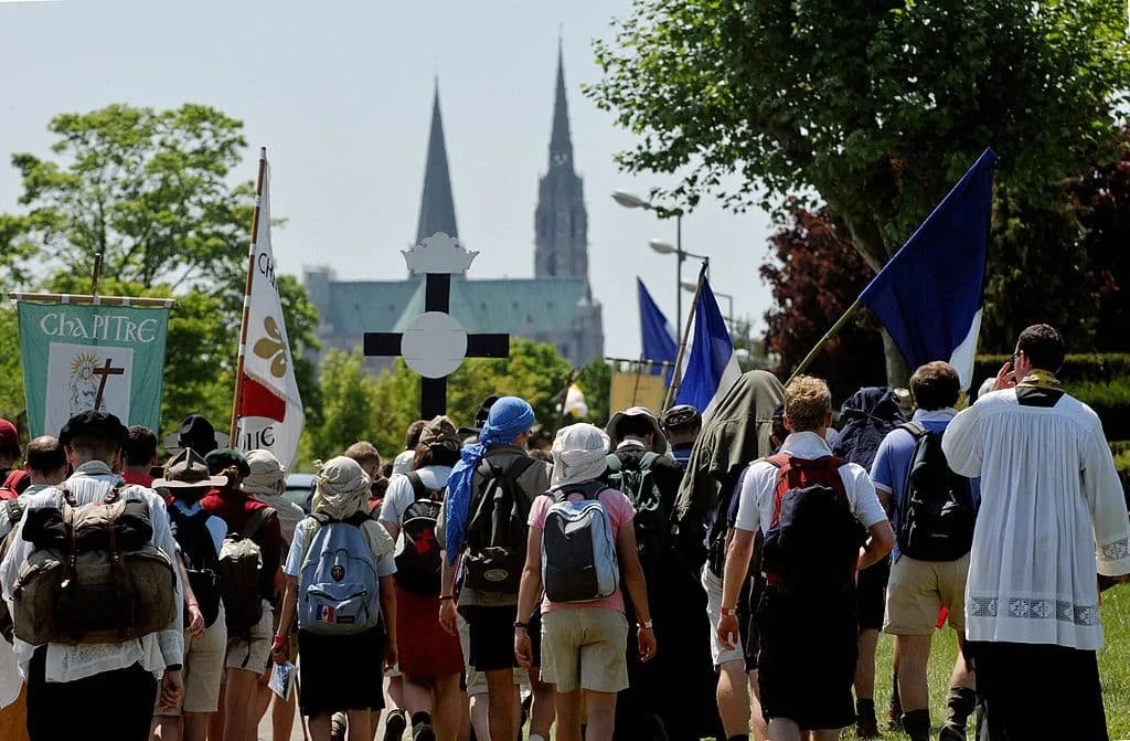 Why young people love the Chartres pilgrimage