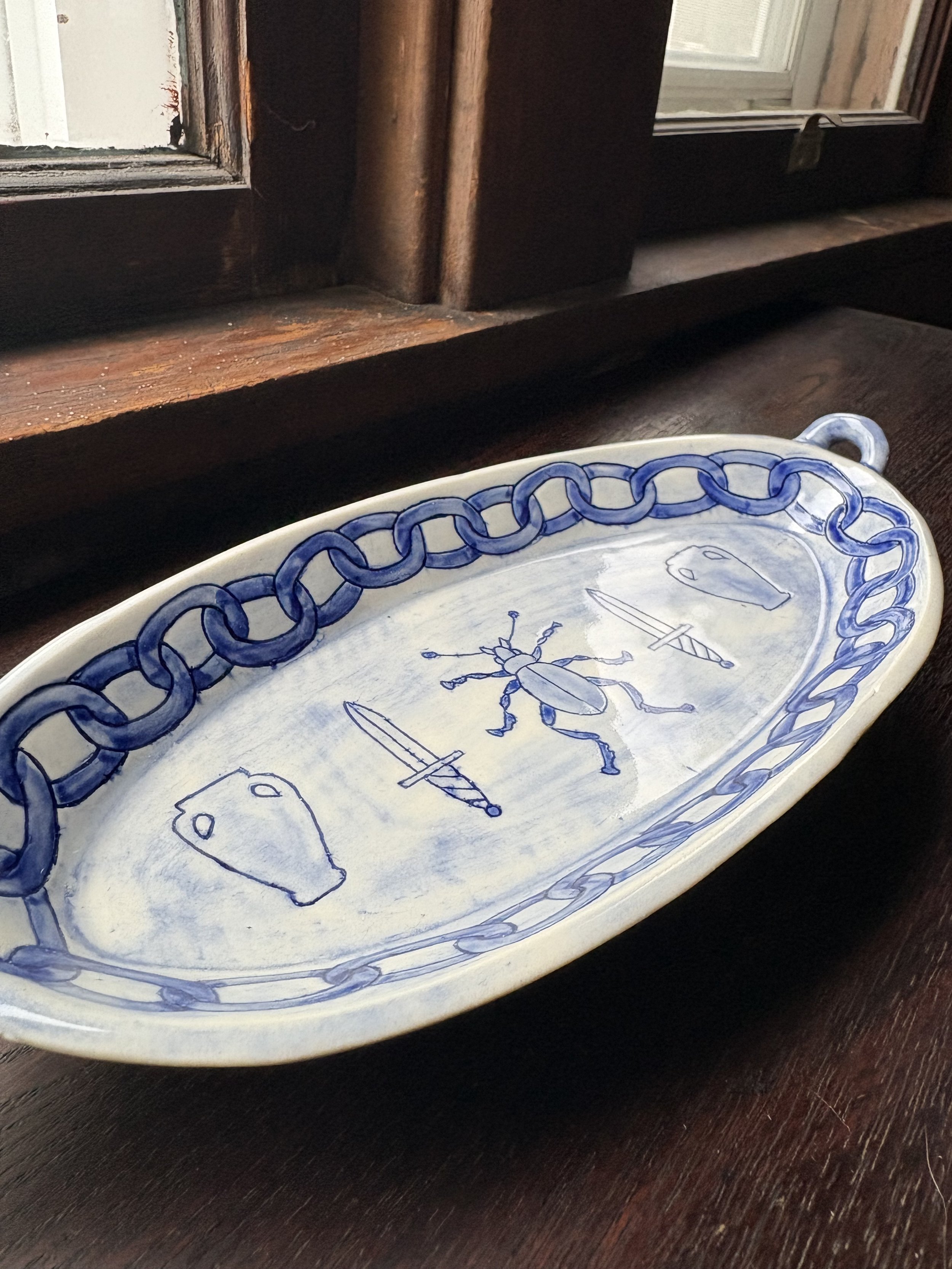 Beetle Symbols Dish