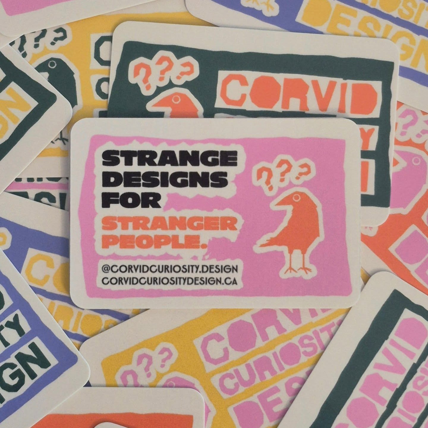 MY BUSINESS CARDS CAME IN!!
These will be debuting along with some cool new items at the cornwall centre for @thebloommrkt on Sunday! ✨️🐦‍⬛