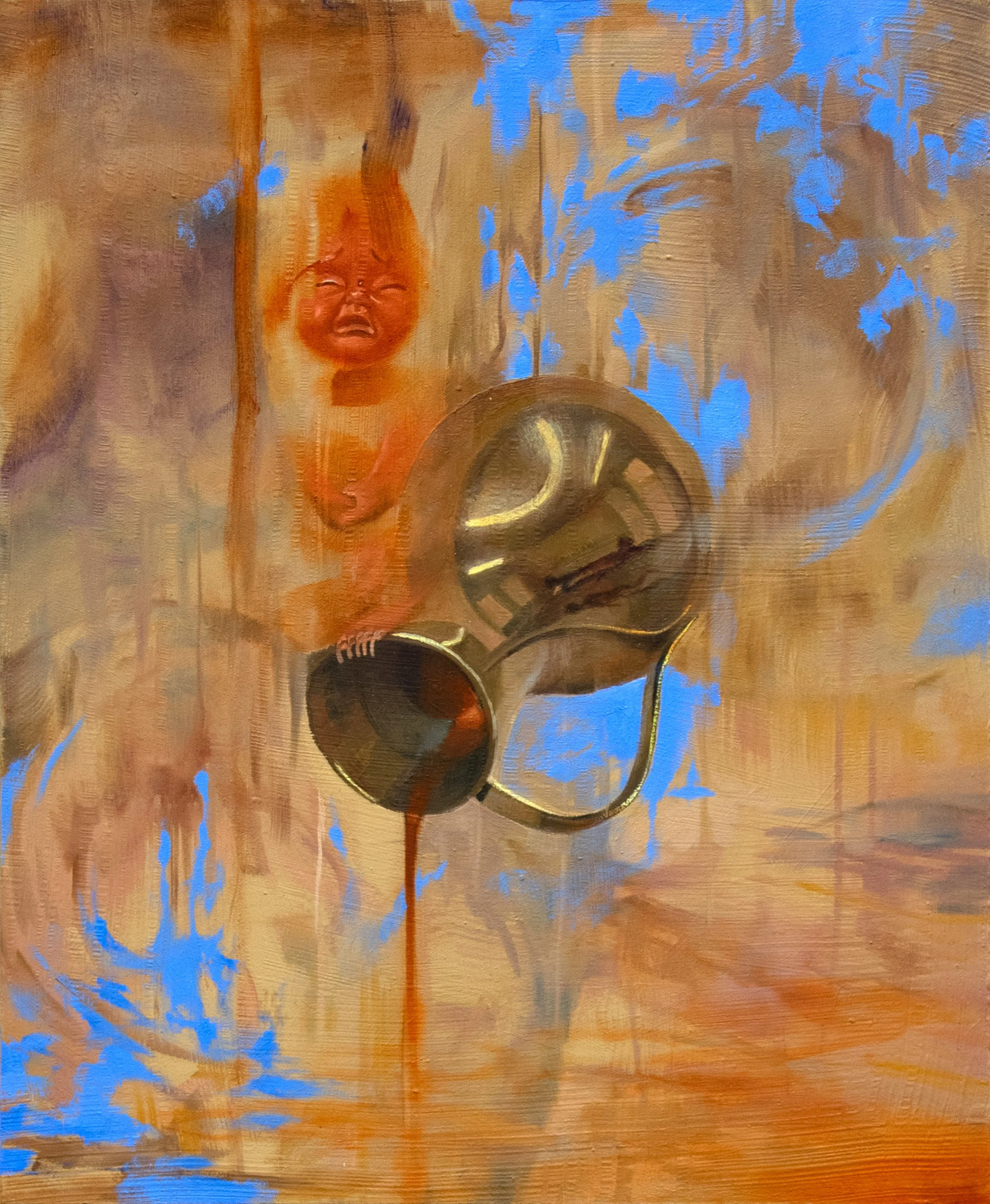%22the spilling%22, 25x30 cm, acrylics and oil on MDF board, 2025, 700 eur.jpg