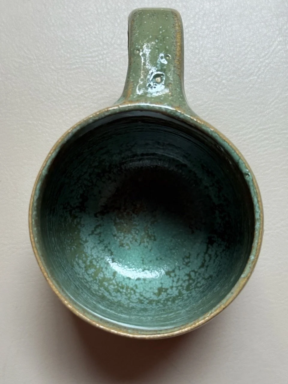 Unique Stoneware Mug –Wild  Meadow Green2.jpeg