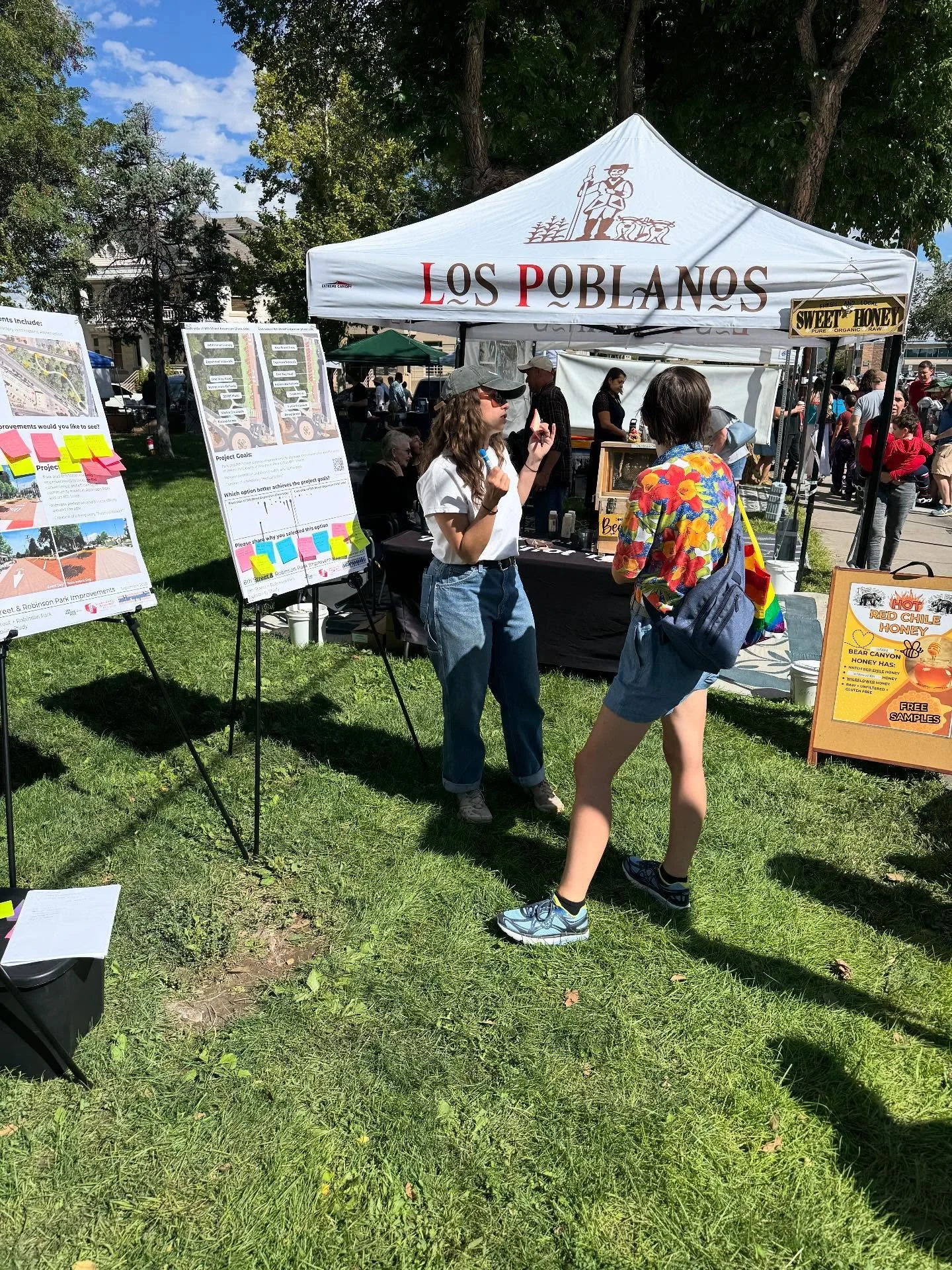 Grower&rsquo;s Market Community Engagement for the Robinson Park &amp; 8th Street Improvements Feasibility Study! Thank you to everyone who participated Saturday. Take the survey here: www.bit.ly/8thStreetRobinsonPark2