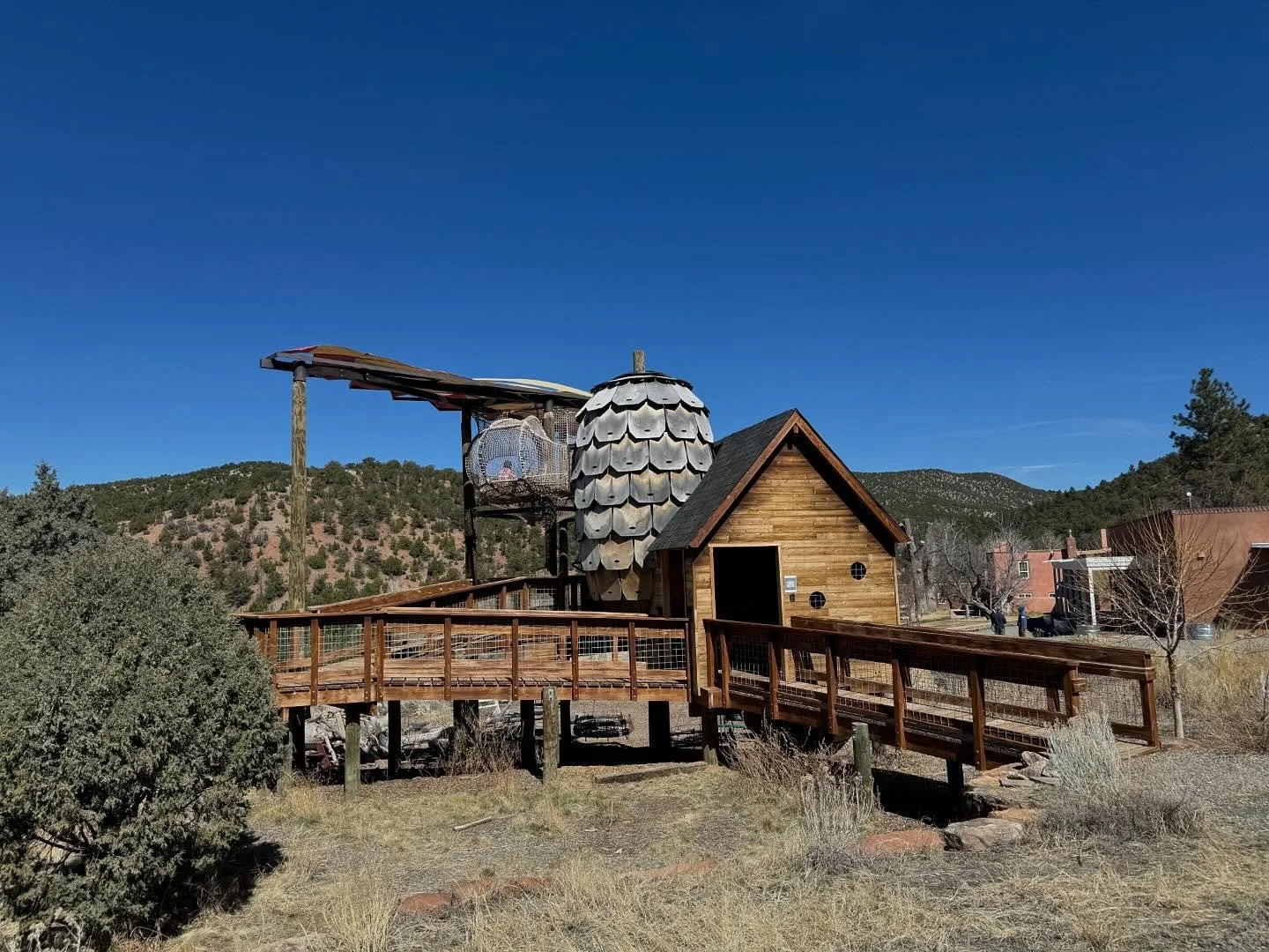 What a joy to reunite with old friends and experience the evolution of the Randall Davey Audubon Center Nature Discovery Area 🪶💕🌾